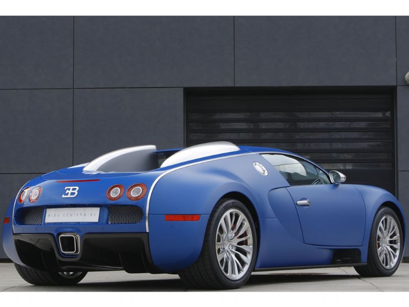 Bugatti Veyron Bleu Centenarie