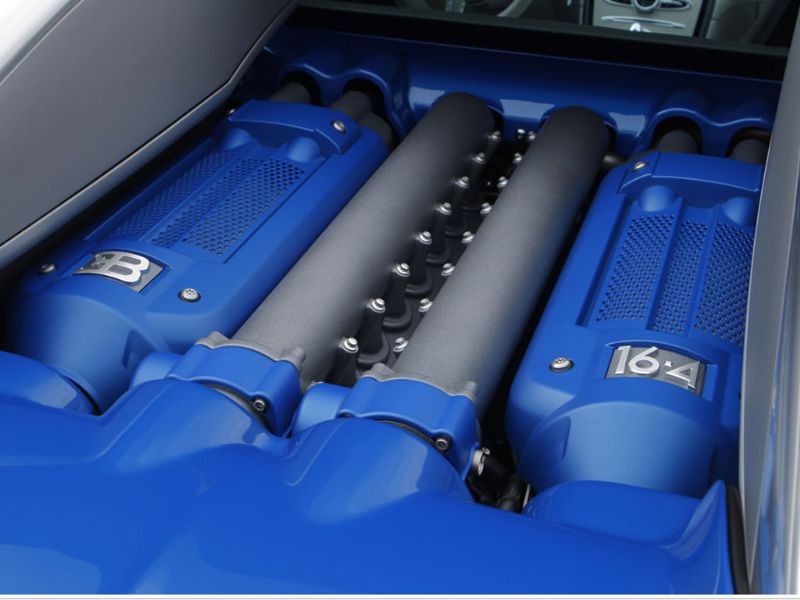 Bugatti Veyron Bleu Centenarie