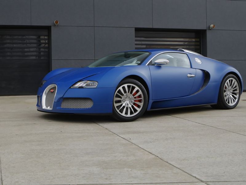 Bugatti Veyron Bleu Centenarie