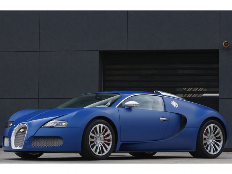 Bugatti Veyron Bleu Centenarie