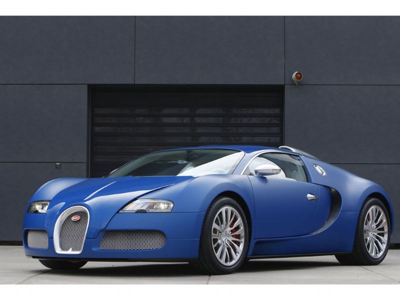Bugatti Veyron Bleu Centenarie