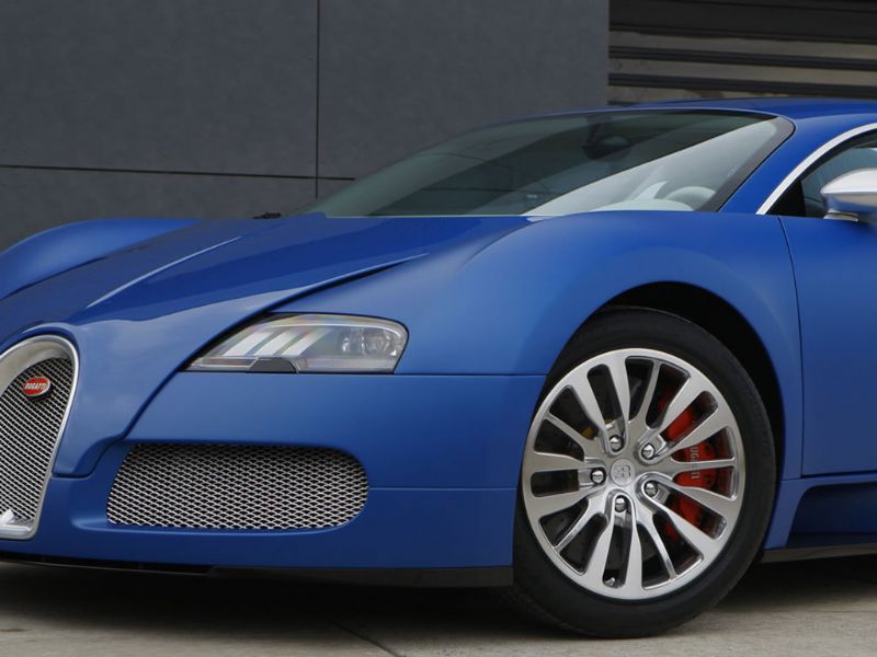 Bugatti Veyron Bleu Centenarie