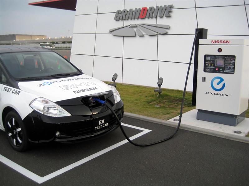 Nissan EV Test Car