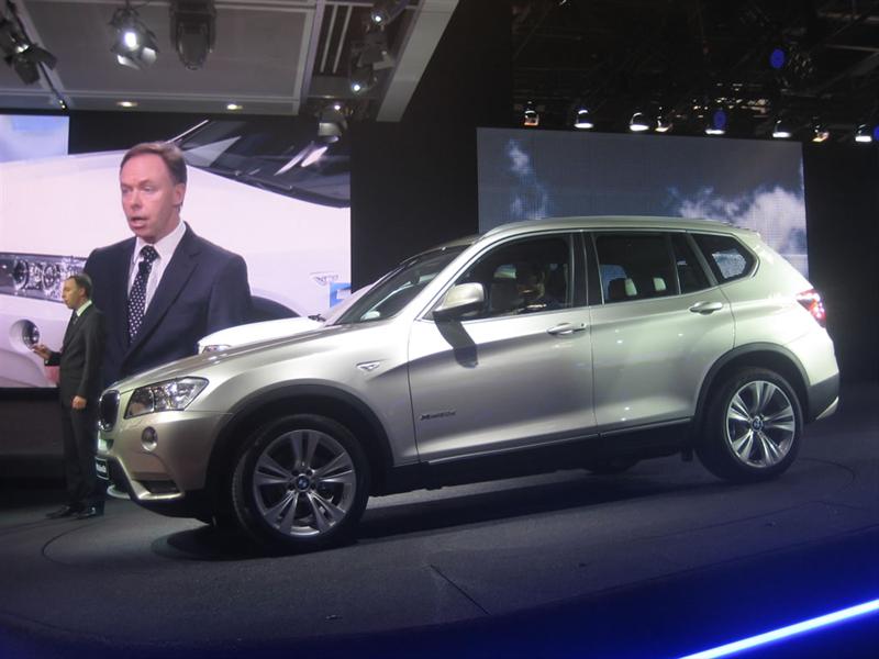 BMW X3 2011 en el Salón de París 2010