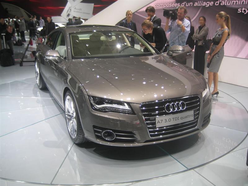 Audi A7 Sportback en París 2010