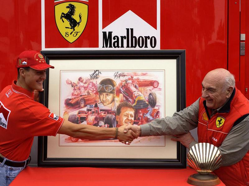 Froilán y Schumacher en el 50 aniversario