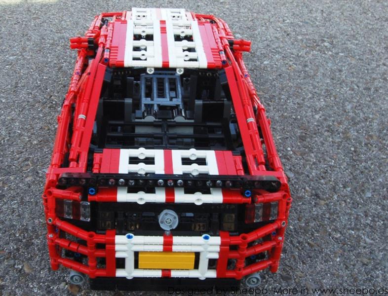 Crean un Shelby Mustang de Lego
