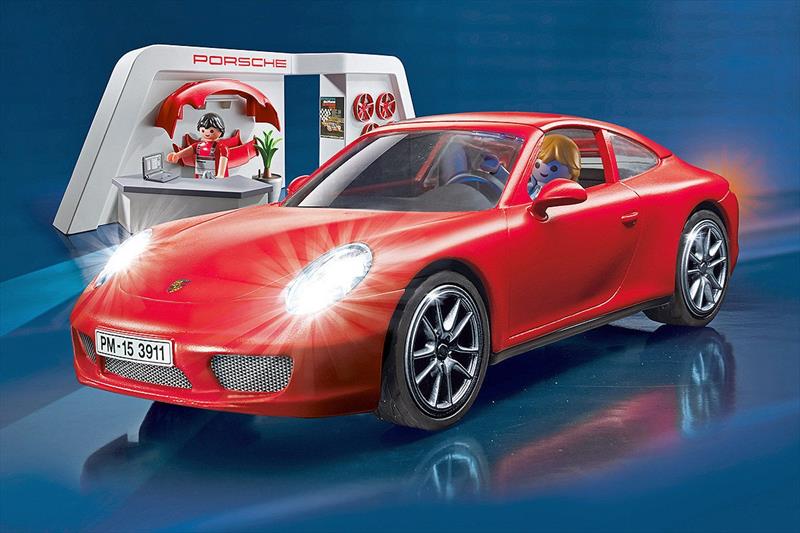 Porsche 911 Carrera S con sello Playmobil