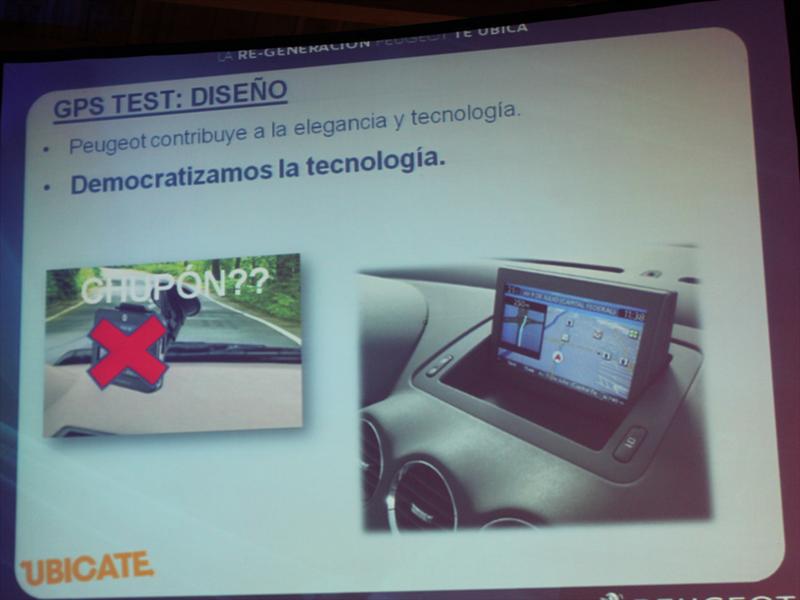 Peugeot Chile Lanzamiento gama GPS 2013