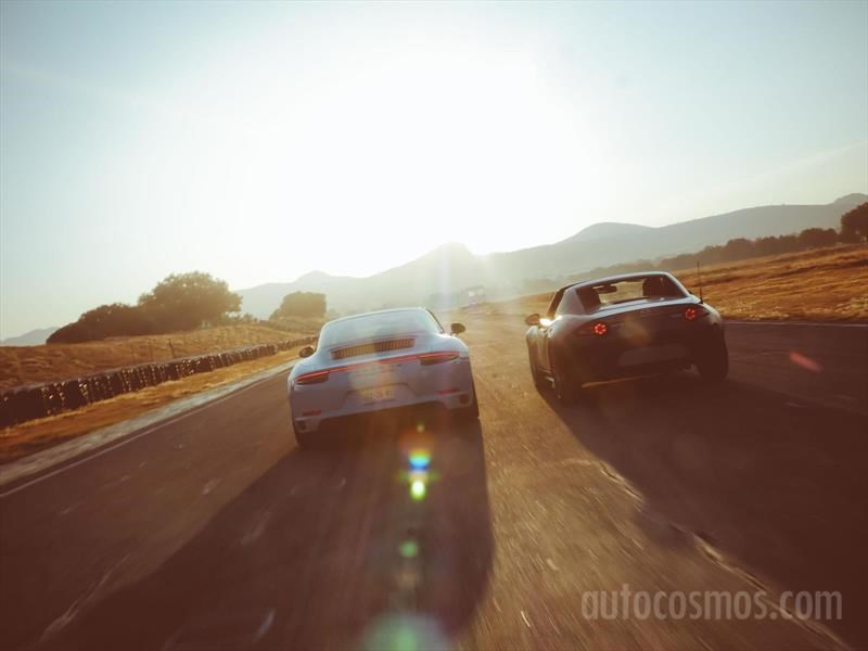 Mazda MX-5 RF vs Porsche 911 Targa 4 GTS