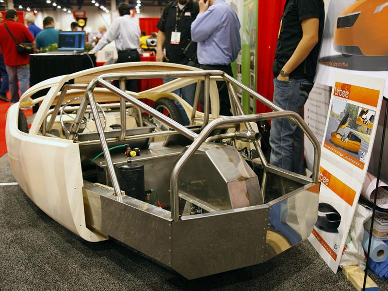 Urbee 2, un auto híbrido en impresión 3D