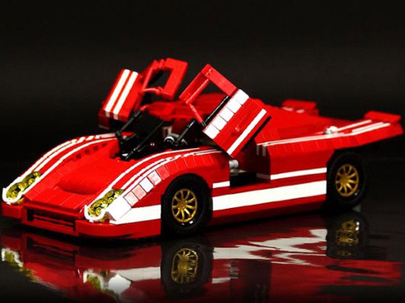 Los Porsche construidos con piezas de LEGO
