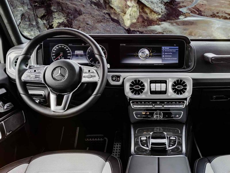 Así es el interior del Mercedes-Benz Clase G 2019