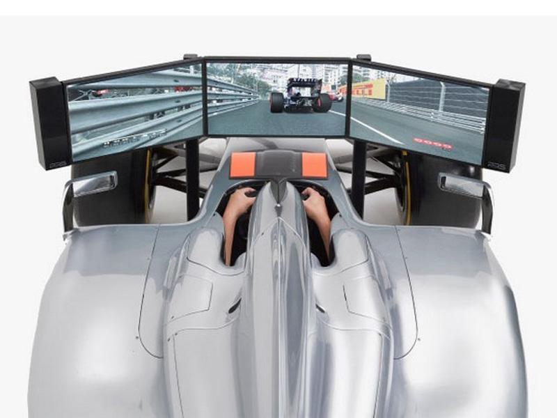 F1 racing simulator 