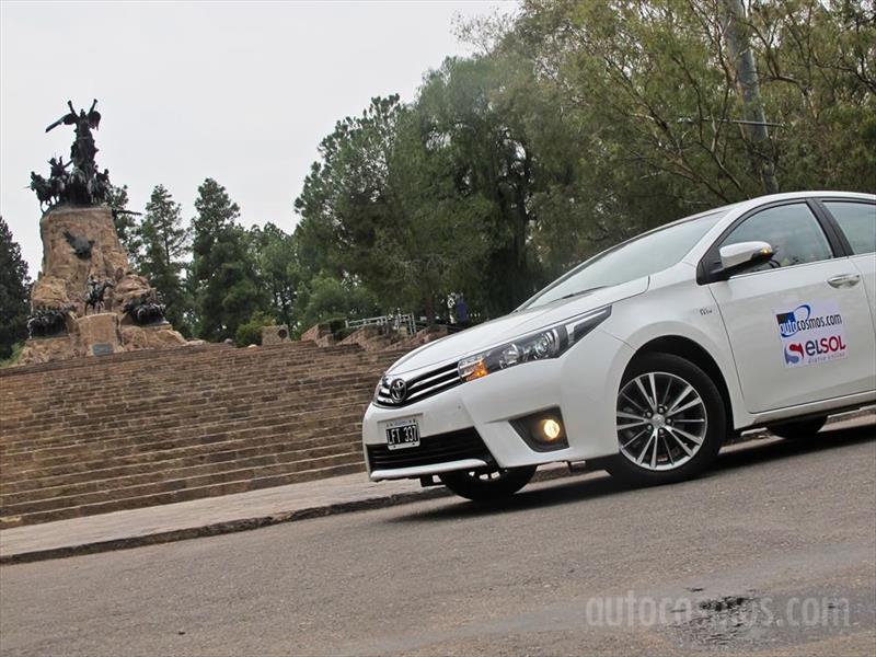 Prueba al Toyota Corolla en Mendoza
