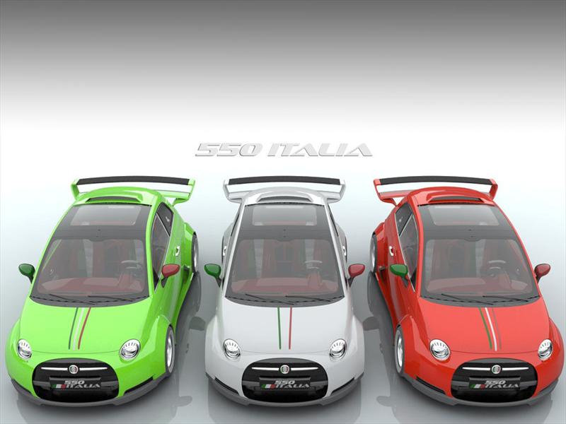 FIAT 550, un Cinquecento con motor de Ferrari