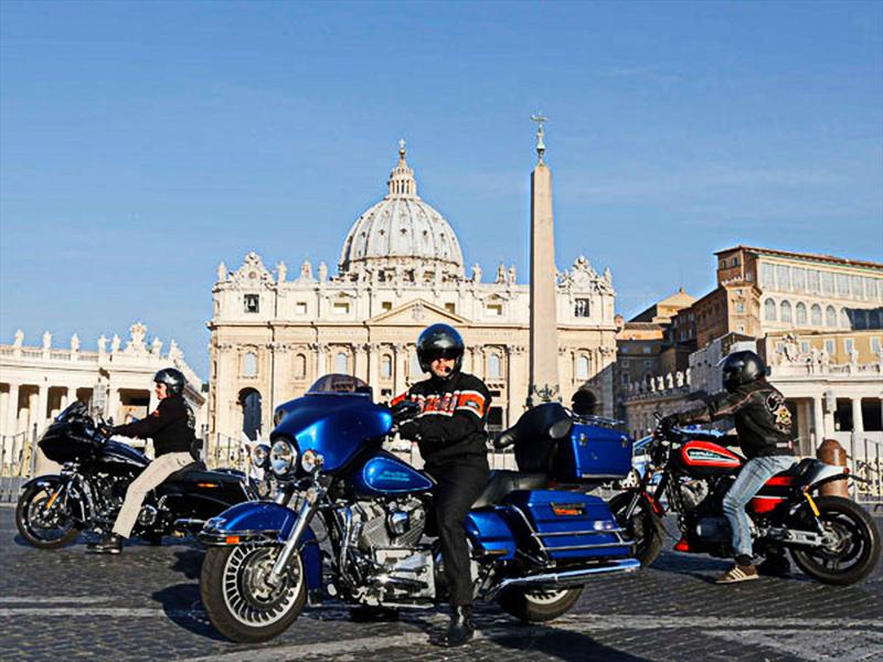 Harley-Davidson en el Vaticano