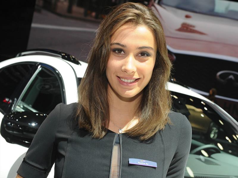 Las chicas del Auto Show de Frankfurt 2015