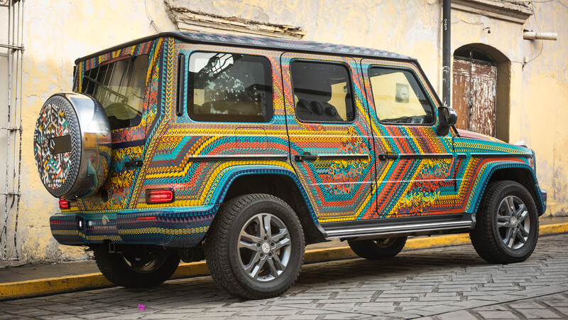 Mercedes-Benz Clase G, artesanía Zapoteca