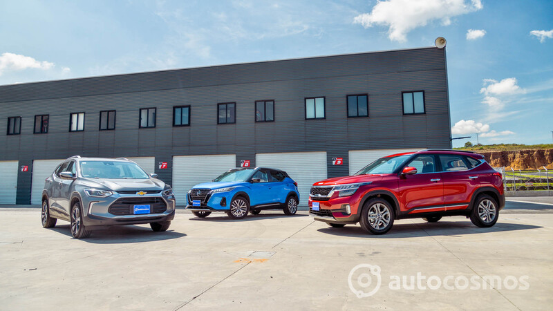 Nissan Kicks vs KIA Seltos vs Chevrolet Tracker