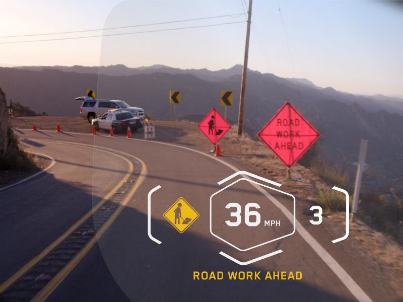 BMW Motorrad, luz láser & casco Head-Up Display
