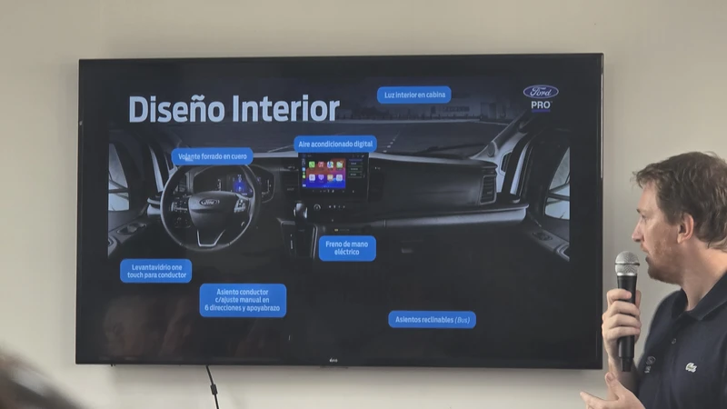 Ford Transit 2025 en Argentina