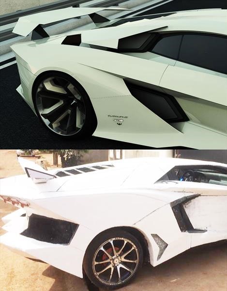 FIAT Uno + Lamborghini = LamborghUno