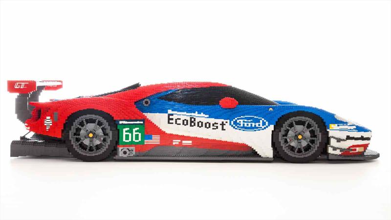 Ford GT al estilo Lego