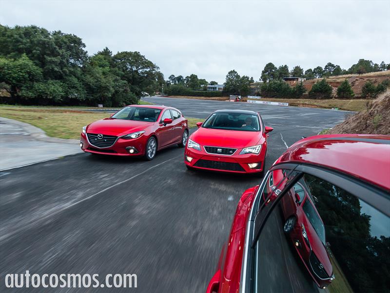 SEAT Leon vs Mazda3 vs Ford Focus