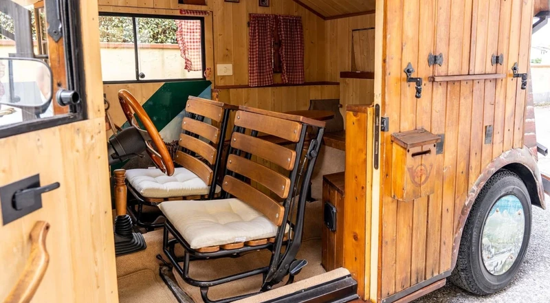 Volkswagen Escarabajo hecho cabaña rodante