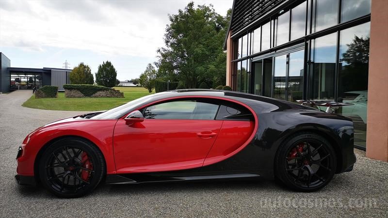 Bugatti Chiron Sport a prueba