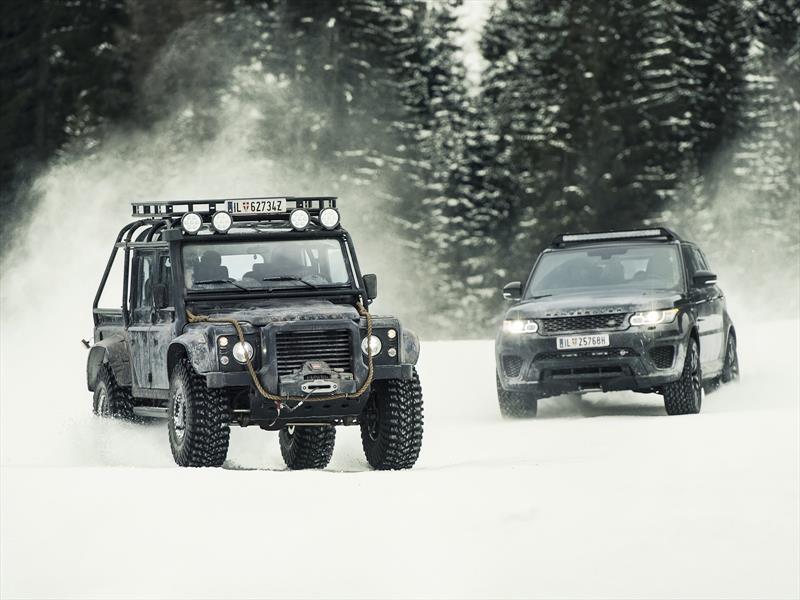 Los autos de Jaguar Land Rover en SPECTRE