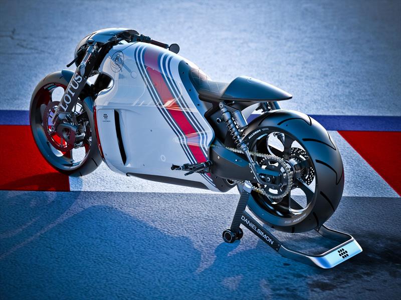 Lotus C-01, una moto increíble