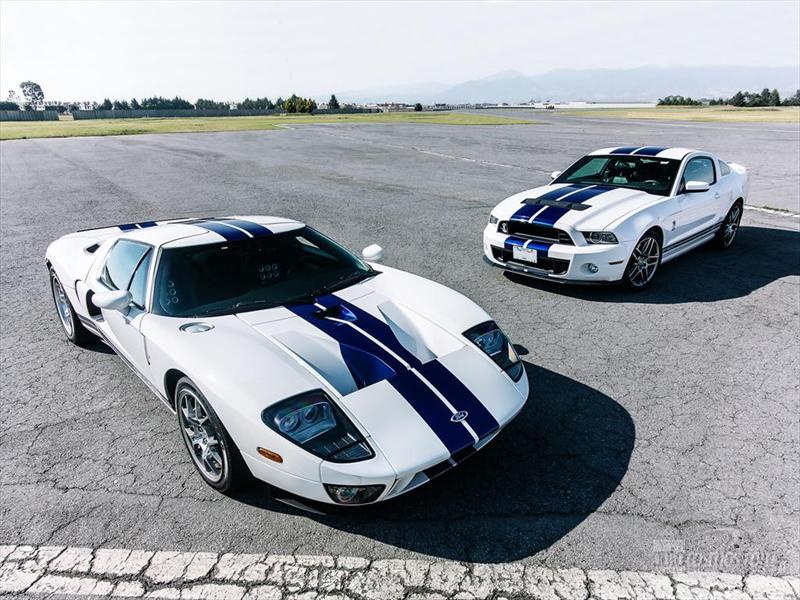Ford Mustang Shelby GT500 2013 y Ford GT