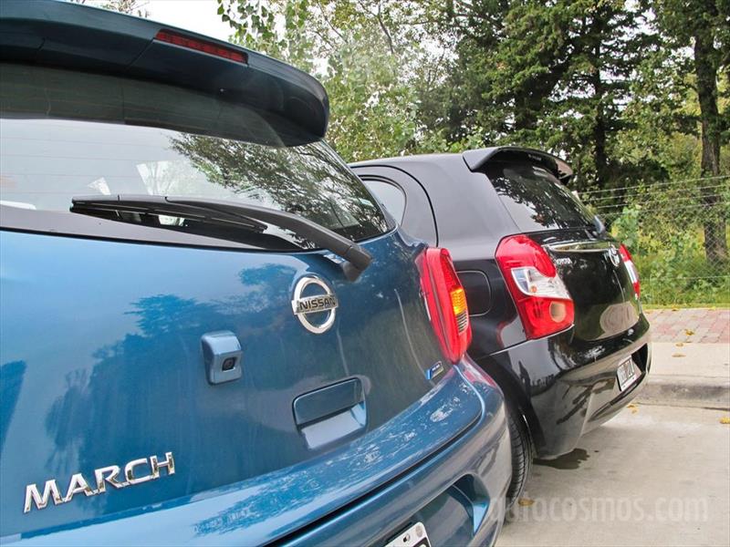 Nissan March vs. Toyota Etios