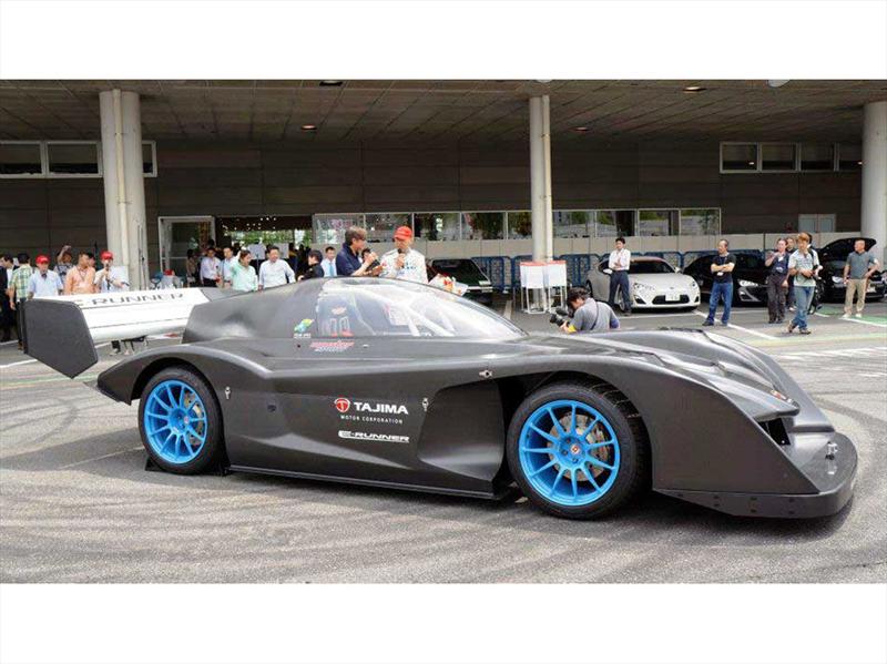 B atimóvil eléctrico en Pikes Peak