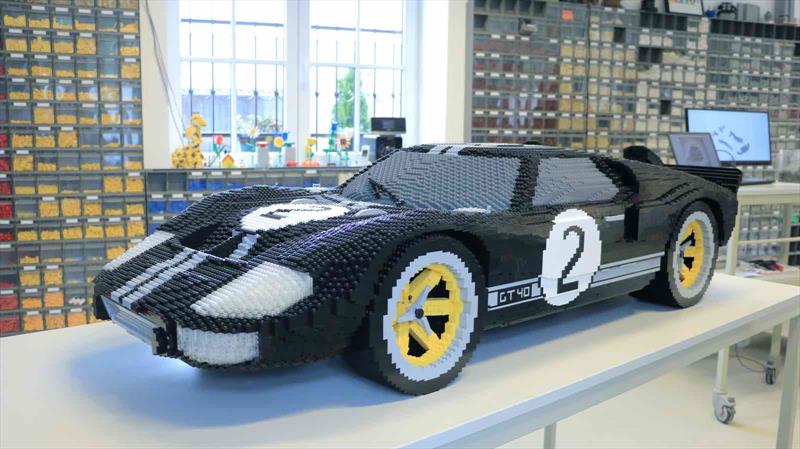 Ford GT al estilo Lego