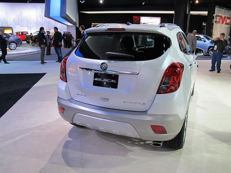 Buick Encore 2013 en el Salón de Detroit