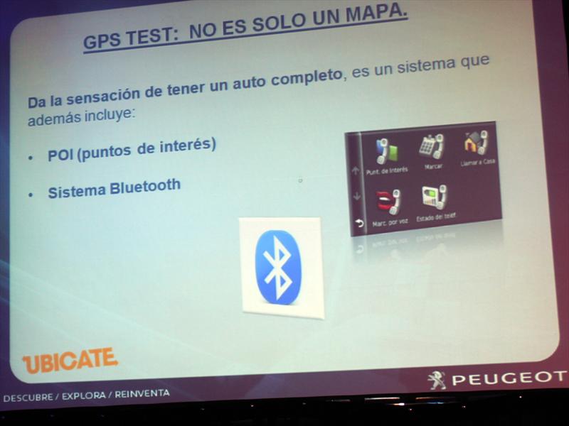 Peugeot Chile Lanzamiento gama GPS 2013