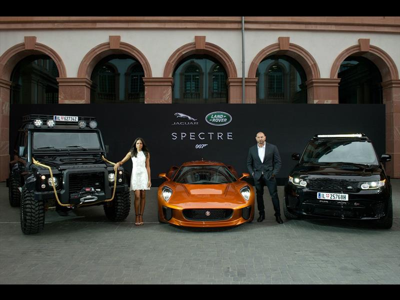 Los autos de Jaguar Land Rover en SPECTRE