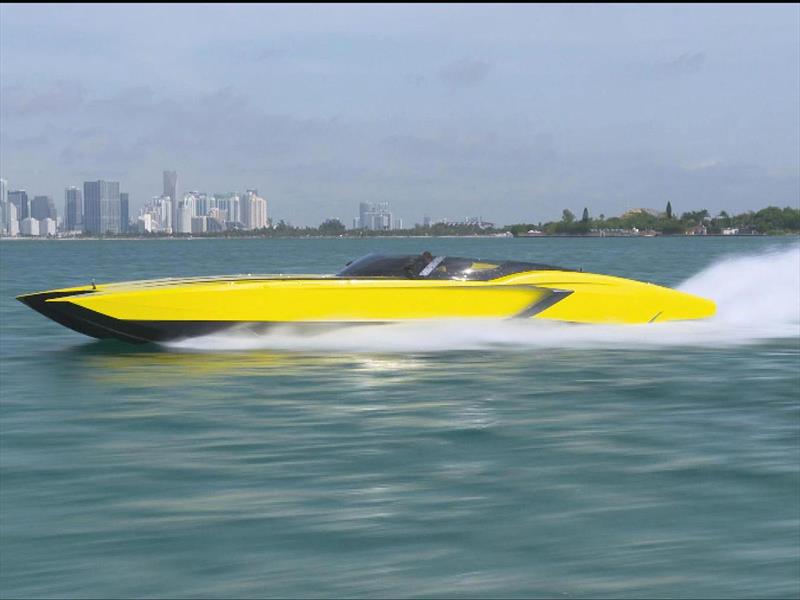 Un lancha de 2.700 CV inspirada en Lamborghini