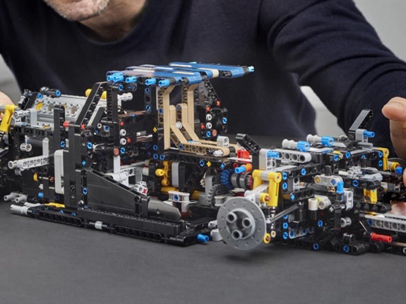 Bugatti Chiron de legos
