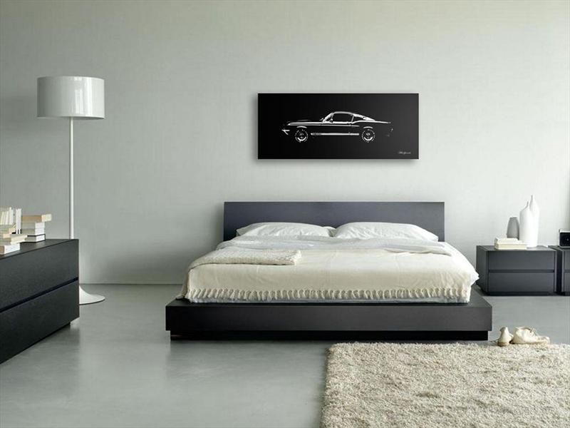 Blackprints arte automovilístico en negativo