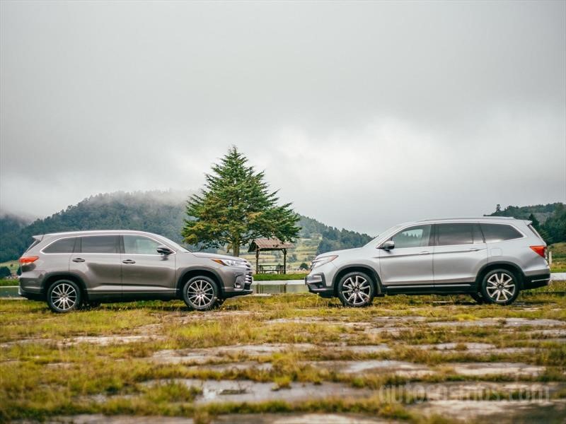 Honda Pilot 2019 VS Toyota Highlander 2018