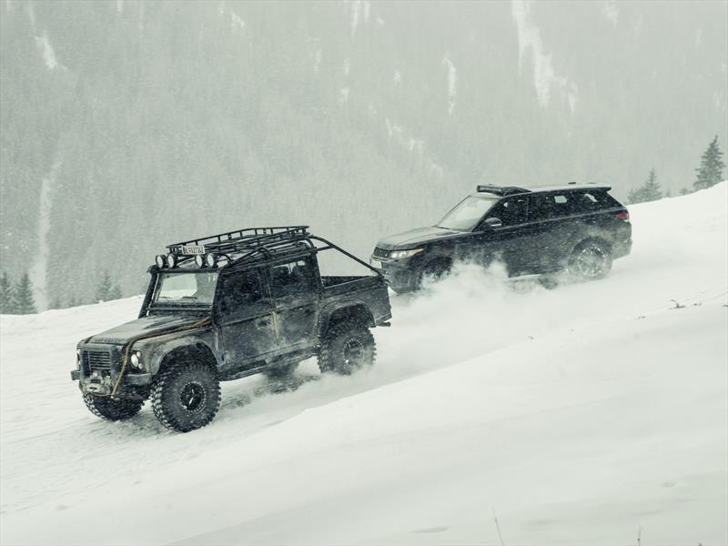 Los autos de Jaguar Land Rover en SPECTRE