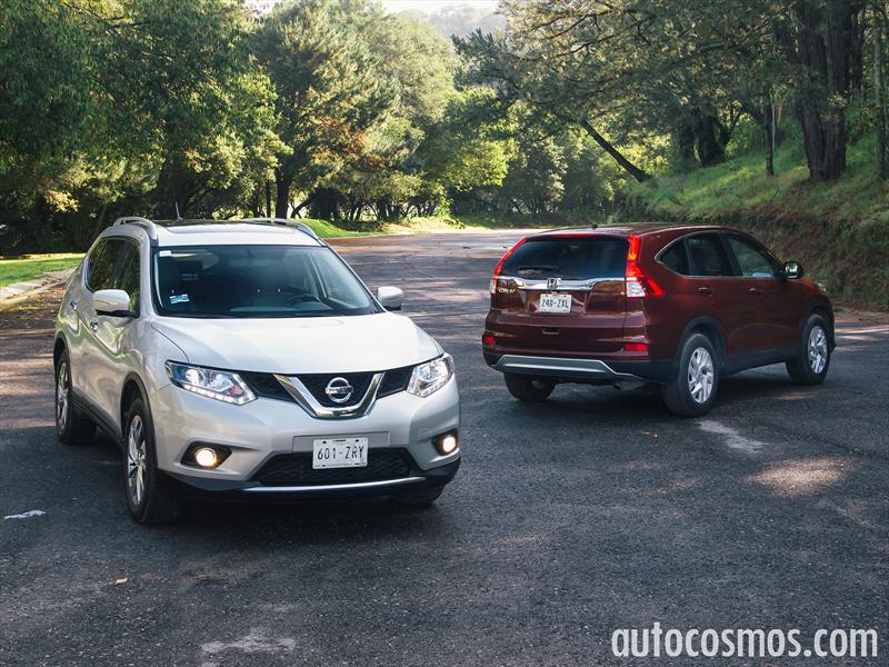 Honda CR-V 2015 vs Nissan X-Trail 2015
