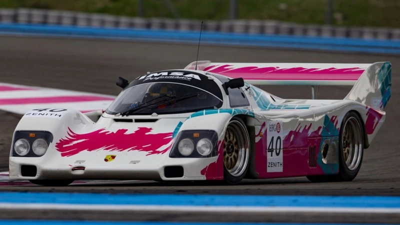 A subasta un espectacular Porsche Prototipo 962C