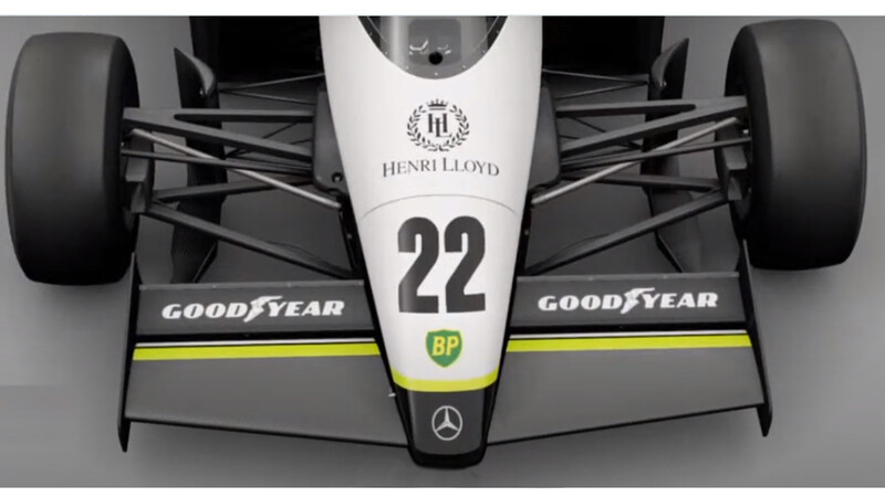 Decoraciones de F1 actuales en máquinas de los 80