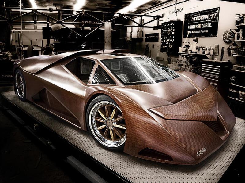 Splinter, el súper auto hecho de madera
