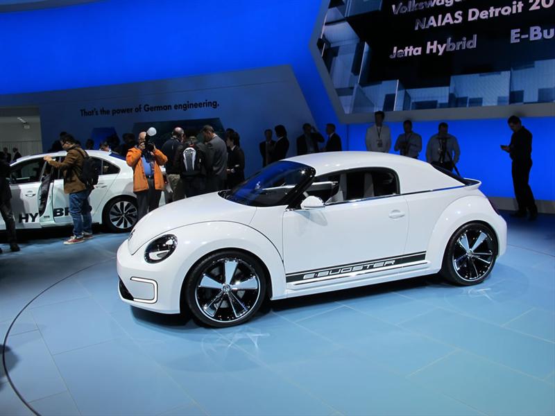 Volkswagen Beetle E-Bugster Concept en Detroit
